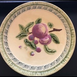 Majorca Pottery, Antique, 8 in plate, Zell Pottery